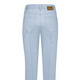 Hosen mit Knopf- und Reißverschluss - Caprihose in 4-Pocket-Form – Farbe HELLBLAU – Ansicht 2 Hosen mit Knopf- und Reißverschluss - Caprihose in 4-Pocket-Form, in Größe 018 bis 052, in Farbe HELLBLAU – Farbe HELLBLAU – Ansicht 2
