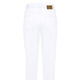 Hosen mit Knopf- und Reißverschluss - Caprihose in 4-Pocket-Form – Farbe WEISS – Ansicht 2 Hosen mit Knopf- und Reißverschluss - Caprihose in 4-Pocket-Form, in Größe 018 bis 052, in Farbe HELLBLAU – Farbe WEISS – Ansicht 2