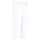 Hosen mit Knopf- und Reißverschluss - Caprihose in 4-Pocket-Form – Farbe WEISS – Ansicht 1 Hosen mit Knopf- und Reißverschluss - Caprihose in 4-Pocket-Form, in Größe 018 bis 052, in Farbe HELLBLAU – Farbe WEISS – Ansicht 1