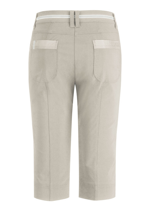 Hosen mit Knopf- und Reißverschluss - Aufwendig gearbeitete Bermudas, in Größe 034 bis 052, in Farbe SCHWARZ Ansicht 8