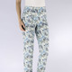 Hosen - Hose mit floralem Allover-Dessin – Farbe ECRU-BLEU-BUNT – Ansicht 3 Hosen - Hose mit floralem Allover-Dessin, in Größe 018 bis 052, in Farbe ECRU-BLEU-BUNT – Farbe ECRU-BLEU-BUNT – Ansicht 3