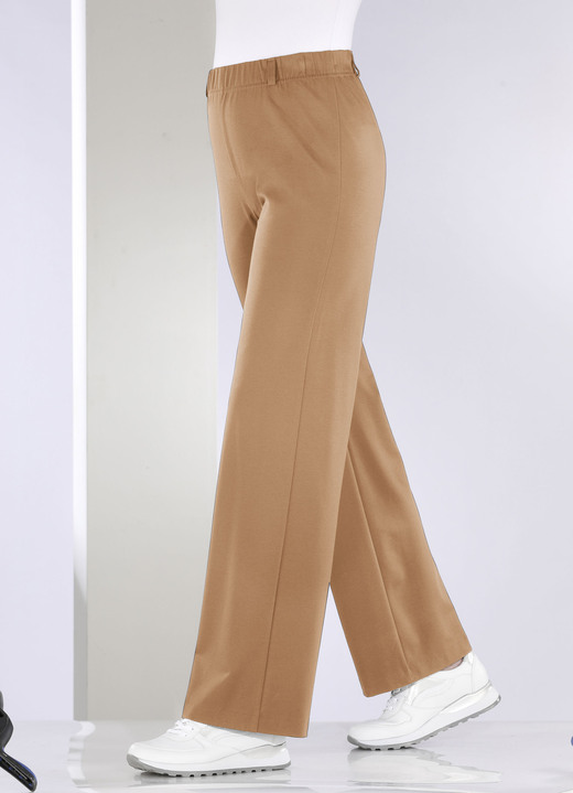 Hosen in Schlupfform - Hose in modischer Palazzo-Form, in Größe 018 bis 054, in Farbe HELLBLAU Ansicht 9