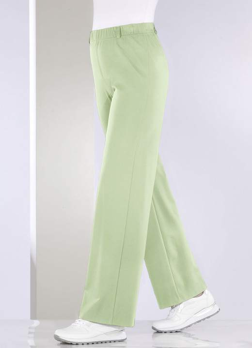 Hosen in Schlupfform - Hose in modischer Palazzo-Form, in Größe 018 bis 054, in Farbe HELLBLAU Ansicht 12