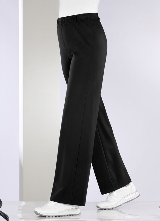 Hosen in Schlupfform - Hose in modischer Palazzo-Form, in Größe 018 bis 054, in Farbe HELLBLAU Ansicht 7