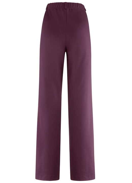 Hosen in Schlupfform - Hose in modischer Palazzo-Form, in Größe 018 bis 054, in Farbe MARINE Ansicht 15