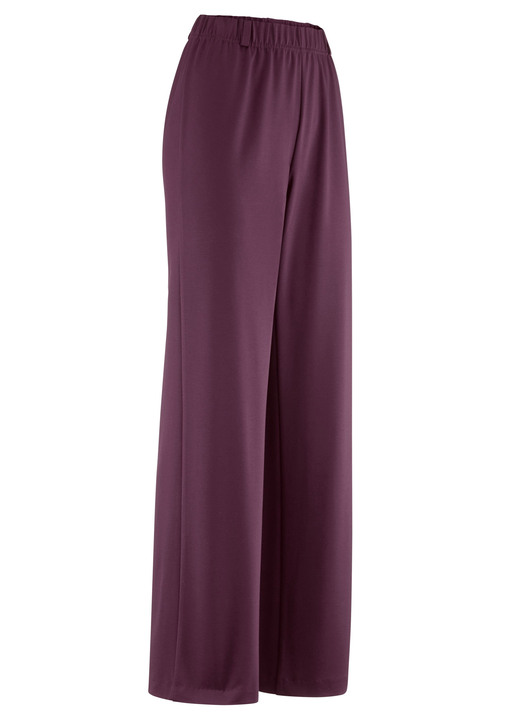 Hosen in Schlupfform - Hose in modischer Palazzo-Form, in Größe 018 bis 054, in Farbe MARINE Ansicht 14