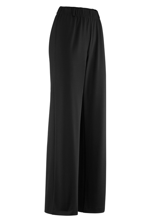 Hosen in Schlupfform - Hose in modischer Palazzo-Form, in Größe 018 bis 054, in Farbe MARINE Ansicht 4