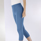 Leggings - Capri-Leggings, in Größe (36/38) bis (52/54), in Farbe JEANSBLAU – Farbe JEANSBLAU – Ansicht 3
