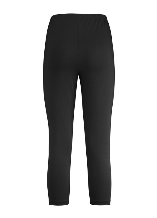 Leggings - Capri-Leggings, in Größe (36/38) bis (52/54), in Farbe JEANSBLAU Ansicht 11