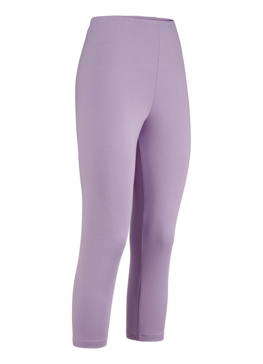 Leggings - Capri-Leggings, in Größe (36/38) bis (52/54), in Farbe ROSENHOLZ Ansicht 1