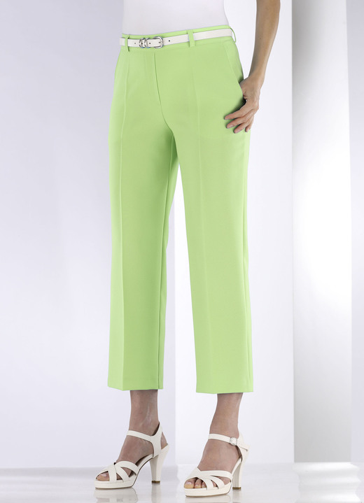 Hosen - Hose mit rückwärtigem Dehnbund, in Größe 018 bis 054, in Farbe TÜRKIS Ansicht 6