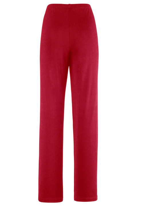 Hosen in Schlupfform - Hose mit edlem Glanz in Extra-Kurzgrößen, in Größe 205 bis 285, in Farbe SCHWARZ Ansicht 12