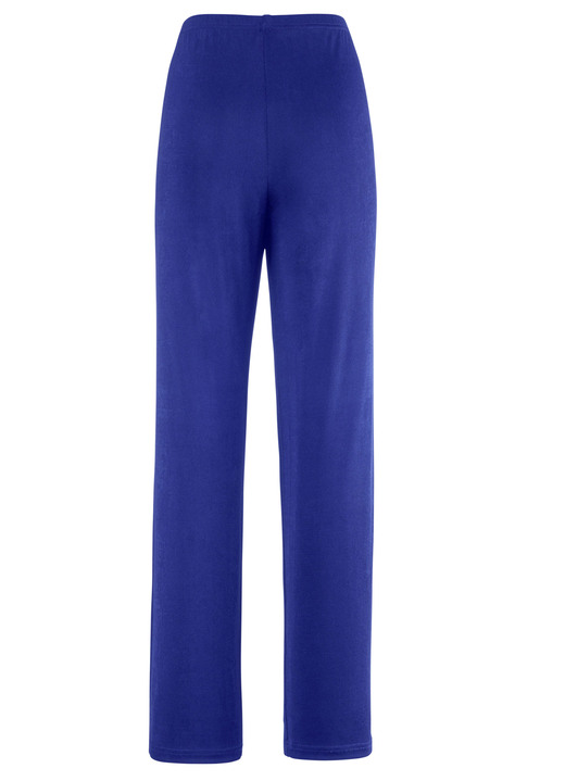 Hosen in Schlupfform - Hose mit edlem Glanz in Extra-Kurzgrößen, in Größe 205 bis 285, in Farbe ROYALBLAU Ansicht 2