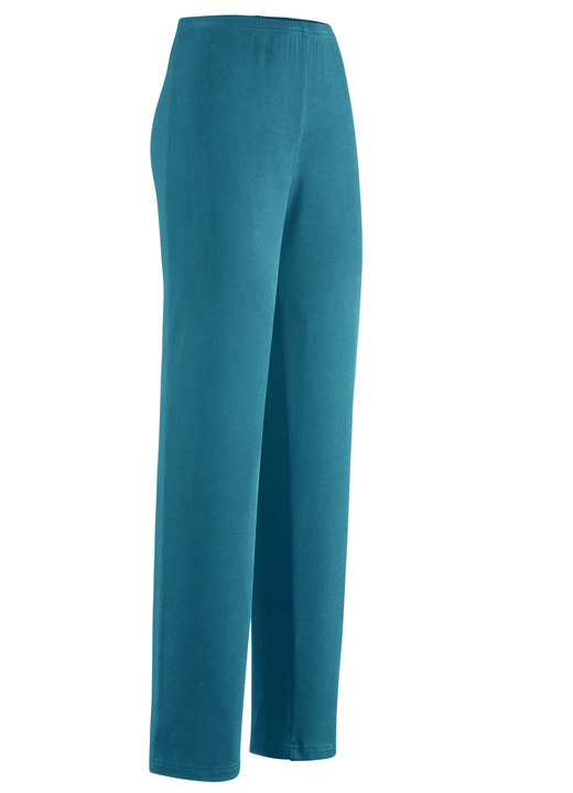 Hosen in Schlupfform - Hose mit edlem Glanz in Extra-Kurzgrößen, in Größe 205 bis 285, in Farbe SCHWARZ Ansicht 18