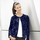 Blusen & Tuniken - Blusenjacke mit Pailletten – Farbe MARINE Blusen & Tuniken - Blusenjacke mit Pailletten, in Größe 036 bis 052, in Farbe SCHWARZ