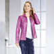 Lederimitatjacken - Kurzjacke aus Nappaleder-Imitat, in Größe 034 bis 052, in Farbe AZALEE – Farbe AZALEE – Ansicht 1