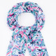 - Schal mit Fantasiedessin, in Farbe WEISS-PINK-PAZIFIK-JEANSBLAU – Farbe WEISS-PINK-PAZIFIK-JEANSBLAU – Ansicht 1