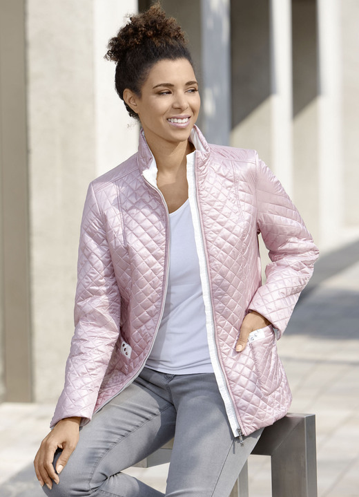 Jacken & Mäntel - Jacke mit aufgesetzen Taschen, in Größe 038 bis 054, in Farbe ZARTAPRICOT Ansicht 3