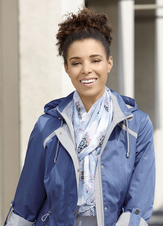 - Schal mit Paisleydessin, in Farbe HELLBLAU-BUNT Ansicht 2