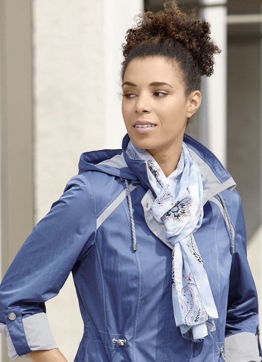 - Schal mit Paisleydessin, in Farbe HELLBLAU-BUNT Ansicht 3