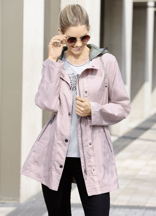 - Funktionsjacke mit abnehmbarer Kapuze, in Größe 036 bis 052, in Farbe ROSENQUARZ Ansicht 4