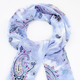 - Schal mit Paisleydessin, in Farbe HELLBLAU-BUNT – Farbe HELLBLAU-BUNT – Ansicht 1