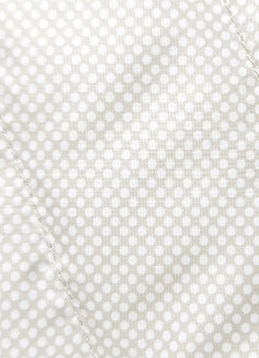 Kurz - Kurzjacke mit apartem Minimaldessin Ansicht 3 Kurz - Kurzjacke mit apartem Minimaldessin, in Größe 034 bis 052, in Farbe BEIGE-WEISS Ansicht 3