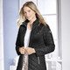 Jacken & Mäntel - Jacke mit interessanten Steppvariationen – Farbe SCHWARZ Jacken & Mäntel - Jacke mit interessanten Steppvariationen, in Größe 019 bis 054, in Farbe PUDER