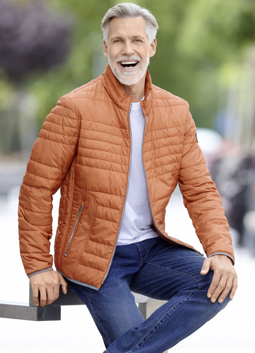 Kurzjacken & Blousons - Steppblouson von „Gate One“ in 3 Farben Ansicht 2 Kurzjacken & Blousons - Steppblouson von „Gate One“ in 3 Farben, in Größe 048 bis 064, in Farbe BLAU Ansicht 2