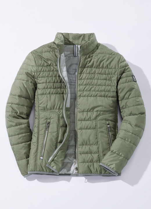 Kurzjacken & Blousons - Steppblouson von „Gate One“ in 3 Farben Ansicht 6 Kurzjacken & Blousons - Steppblouson von „Gate One“ in 3 Farben, in Größe 048 bis 064, in Farbe BLAU Ansicht 6