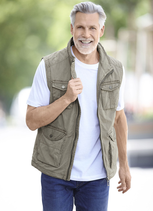 Westen - „Redpoint“-Weste in 3 Farben, in Größe 048 bis 064, in Farbe MARINE Ansicht 2