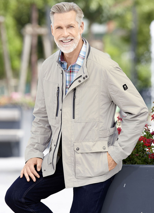 Jacken - Jacke von „Gate One“, in Größe 024 bis 064, in Farbe STEINGRAU Ansicht 3