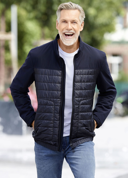 Kurzjacken & Blousons - Blouson von „New Canadian“ Ansicht 2 Kurzjacken & Blousons - Blouson von „New Canadian“, in Größe 048 bis 064, in Farbe MARINE Ansicht 2