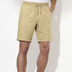 Shorts & Bermudas - Bequeme Schlupf-Shorts in 4 Farben, in Größe 048 bis 060, in Farbe HELLBLAU – Farbe BEIGE – Ansicht 1