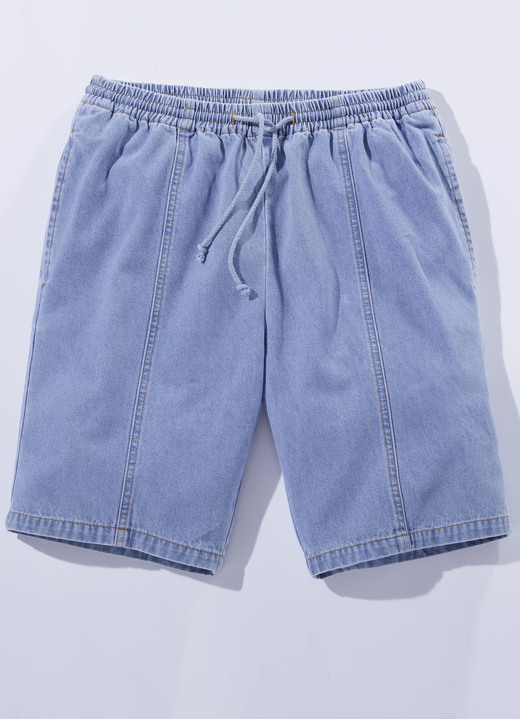 Shorts & Bermudas - Bequeme Schlupf-Shorts in 4 Farben Shorts & Bermudas - Bequeme Schlupf-Shorts in 4 Farben, in Größe 048 bis 060, in Farbe HELLBLAU