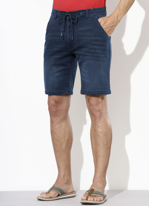 Shorts & Bermudas - Legere Jeans-Bermudas in 3 Farben Ansicht 3 Shorts & Bermudas - Legere Jeans-Bermudas in 3 Farben, in Größe 048 bis 064, in Farbe HELLJEANS Ansicht 3