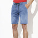 Shorts & Bermudas - Legere Jeans-Bermudas in 3 Farben, in Größe 048 bis 064, in Farbe ANTHRAZIT
