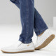 Slipper & Schnürschuhe - GINO GALANTE, leichte Herren-Slipper, mit Gummizug – Farbe WEISS – Ansicht 4 Slipper & Schnürschuhe - GINO GALANTE, leichte Herren-Slipper, mit Gummizug, in Größe 040 bis 046, in Farbe WEISS – Farbe WEISS – Ansicht 4