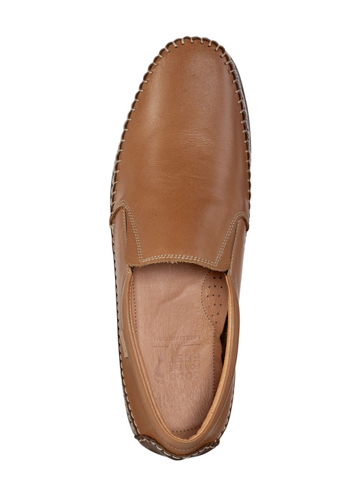 Slipper & Schnürschuhe - GINO GALANTE, leichte Herren-Slipper, mit Gummizug Ansicht 9 Slipper & Schnürschuhe - GINO GALANTE, leichte Herren-Slipper, mit Gummizug, in Größe 040 bis 046, in Farbe WEISS Ansicht 9