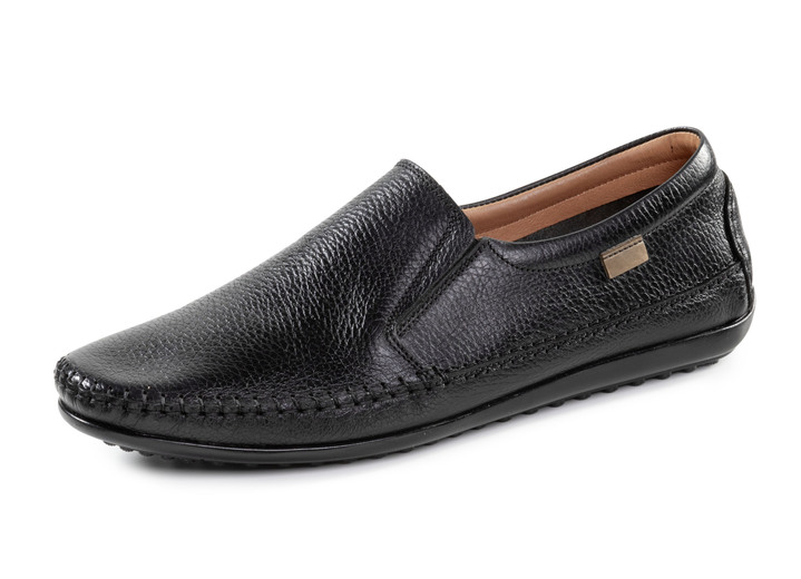 Slipper & Schnürschuhe - GINO GALANTE, leichte Herren-Slipper, mit Gummizug Ansicht 11 Slipper & Schnürschuhe - GINO GALANTE, leichte Herren-Slipper, mit Gummizug, in Größe 040 bis 046, in Farbe WEISS Ansicht 11