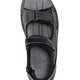 Sandalen & Pantoletten - GINO GALANTE, komfortable Herren-Trekkingsandalen, aus Leder – Farbe SCHWARZ-GRAU – Ansicht 2 Sandalen & Pantoletten - GINO GALANTE, komfortable Herren-Trekkingsandalen, aus Leder, in Größe 040 bis 046, in Farbe BRAUN – Farbe SCHWARZ-GRAU – Ansicht 2