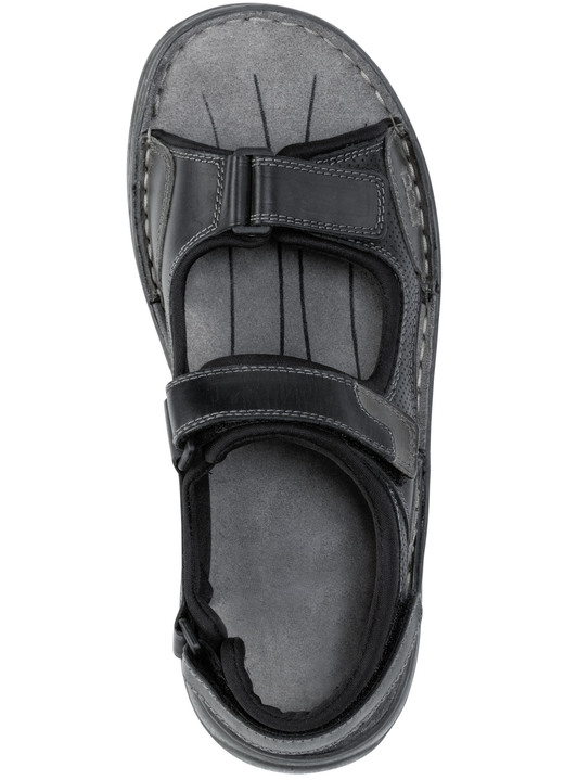 Sandalen & Pantoletten - GINO GALANTE, komfortable Herren-Trekkingsandalen, aus Leder Ansicht 5 Sandalen & Pantoletten - GINO GALANTE, komfortable Herren-Trekkingsandalen, aus Leder, in Größe 040 bis 046, in Farbe BRAUN Ansicht 5