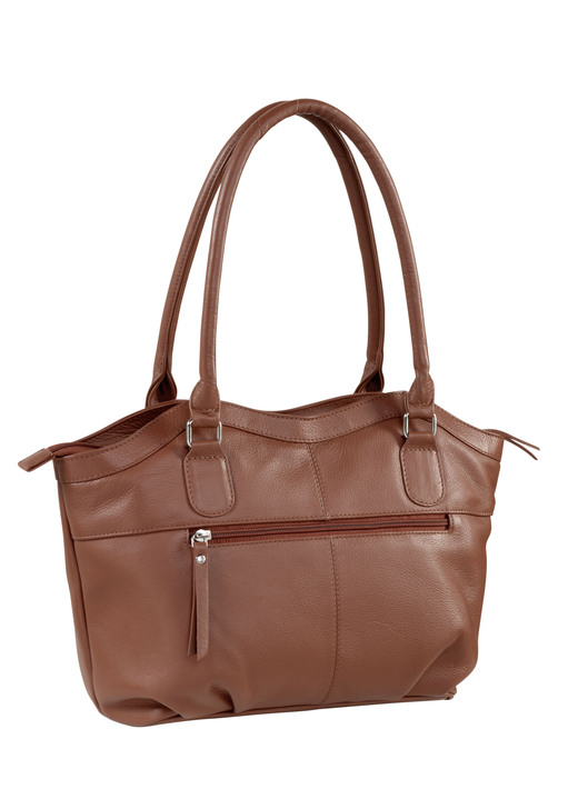 Taschen - Laurina, Tasche, Damen, aus Leder, in Farbe COGNAC Ansicht 2