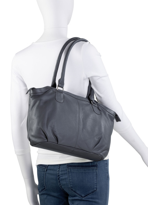 Taschen - Laurina, Tasche, Damen, aus Leder, in Farbe COGNAC Ansicht 9