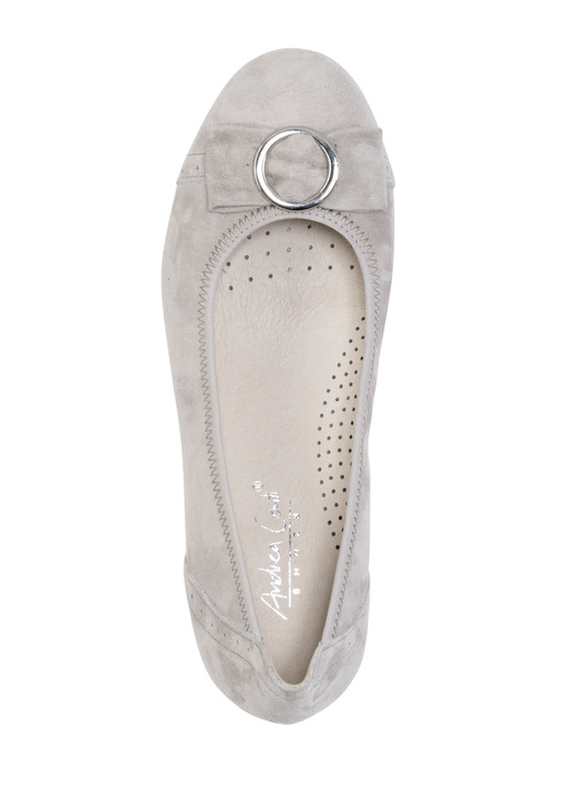 Pumps & Ballerina - Andrea Conti, schicke Damen-Pumps, mit Gummizug Ansicht 2 Pumps & Ballerina - Andrea Conti, schicke Damen-Pumps, mit Gummizug, in Größe 036 bis 042, in Farbe KIESEL Ansicht 2