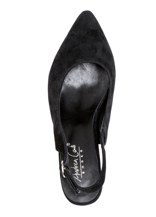 Pumps & Ballerina - Andrea Conti Sling-Pumps aus weichem Samt-Chevreauleder Ansicht 8 Pumps & Ballerina - Andrea Conti Sling-Pumps aus weichem Samt-Chevreauleder, in Größe 036 bis 042, in Farbe ROYAL Ansicht 8