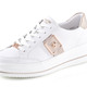- Remonte Sneaker mit Metallic-Besätzen, in Größe 036 bis 043, in Farbe WEISS-ROSÉGOLD – Farbe WEISS-ROSÉGOLD – Ansicht 1