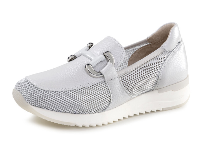 Slipper & Schnürschuhe - Caprice Slipper mit Zierspange Ansicht 5 Slipper & Schnürschuhe - Caprice Slipper mit Zierspange, in Größe 036 bis 042, in Farbe PASTELLBLEU Ansicht 5