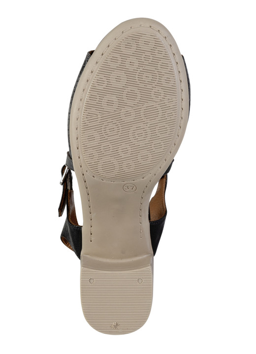 Sandaletten & Pantoletten - Andrea Conti Sandalette mit Zier-Perforation, in Größe 036 bis 041, in Farbe WEISS Ansicht 6