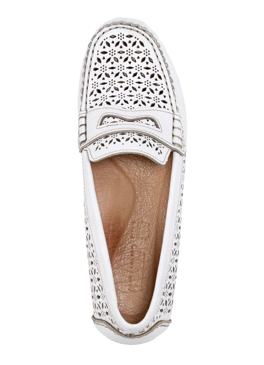 Slipper & Schnürschuhe - Gemini Slipper aus schattiertem Nappaleder, in Größe 036 bis 042, in Farbe COGNAC Ansicht 8